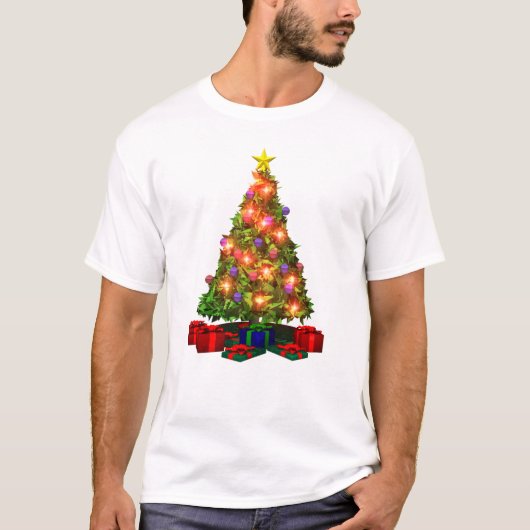 T-shirt d'arbre de Noël (Devant)