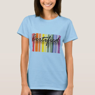 T-shirt d'ARC-EN-CIEL certifié par GAY PRIDE