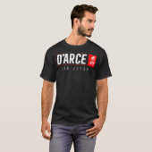 T-shirt Darce Choke Jiu    JitsuBJJ Martial Brésilien (Devant entier)