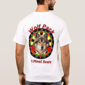 T-shirt Dards de meute de loups (Dos)