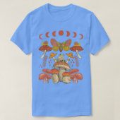 T-shirt Dark Academia Aesthetic Mystic Mushrooms Moon Taro (Design devant)