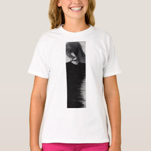 T-shirt Dark Anime Fantasy Crow and Demon Art