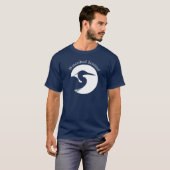 T-shirt Dark blue unisex tee (Devant entier)