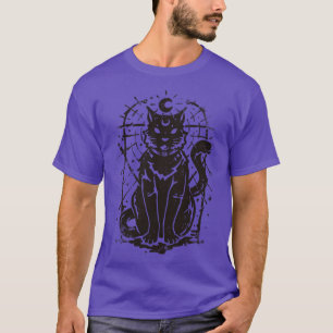 T-shirt Dark Cat Magique Feline