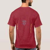 T-Shirt Dark Cyberpunk Hacker Techwear (Dos)