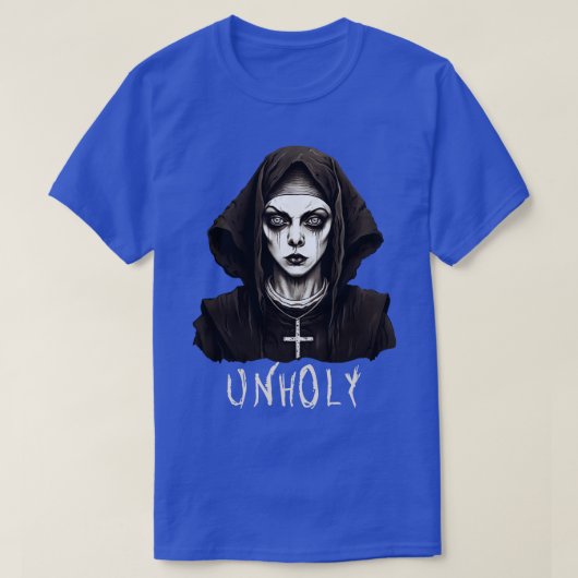 T-shirt Dark Gothic Satanic Unholy (Design devant)