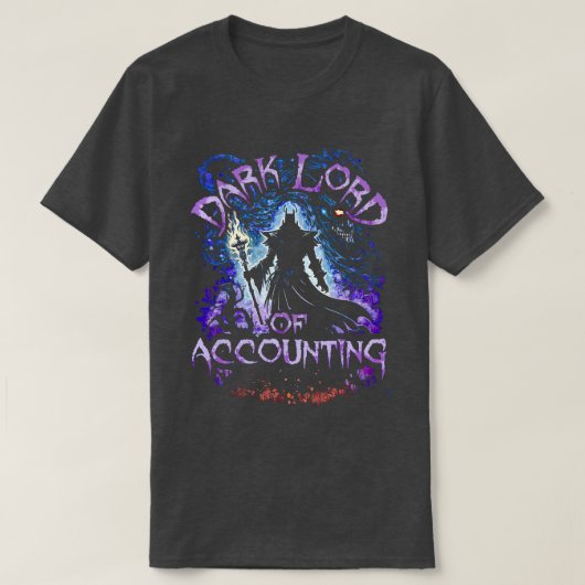 T-shirt Dark Lord Accounting (Design devant)
