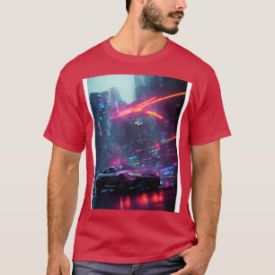 T-shirt Dark Neon City Sports 26