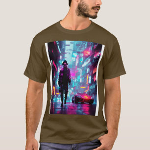 T-shirt Dark Neon City Sports 27