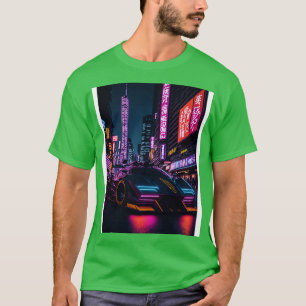 T-shirt Dark Neon City Sports 35