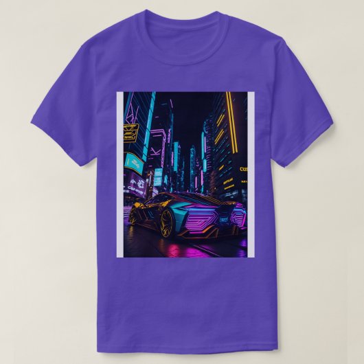 T-shirt Dark Neon City Sports 5 (Design devant)