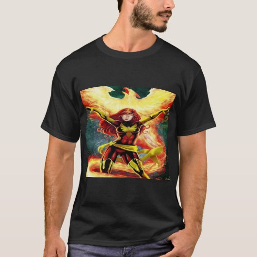T-shirt Dark Phoenix X-Men: Unleashed Power (Devant)
