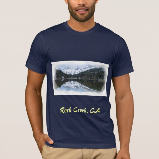 T-shirt Dark Rock Creek, CA (Devant)
