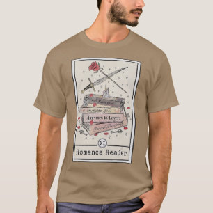 T-shirt Dark Romance Reader Carte Tarot Lecteur Smut Booki