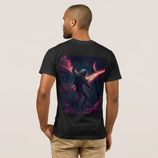 T-shirt DarkStarBurn Monolith - Space Man édition spéciale (Dos entier)