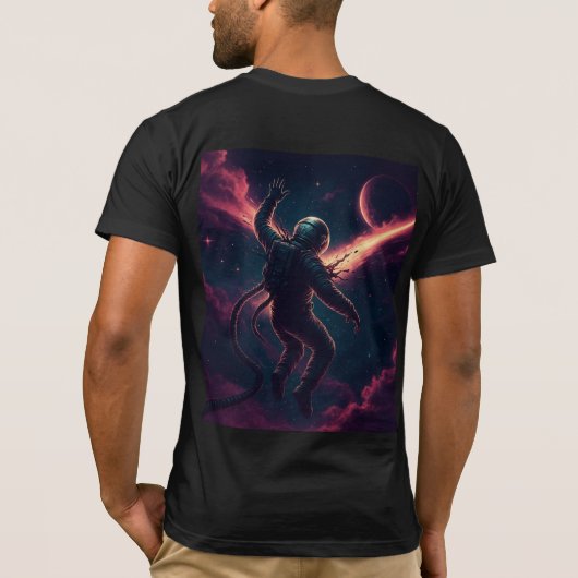 T-shirt DarkStarBurn Monolith - Space Man édition spéciale (Dos)