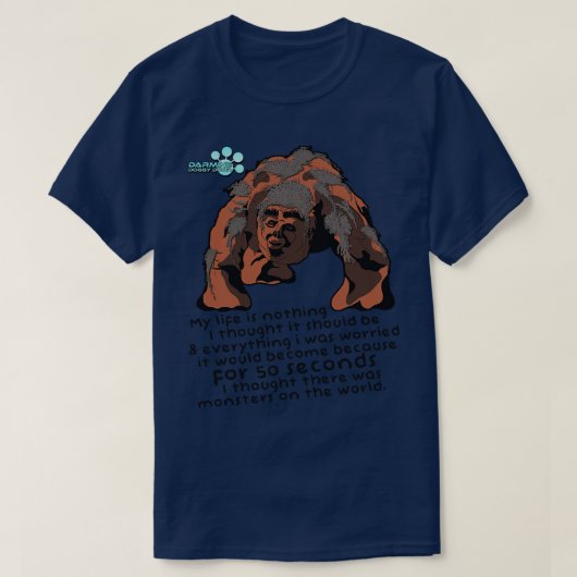 T-shirt Darmine Doggy Door Richard Nixon Pig Monster (Design devant)