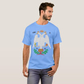 T-shirt d'armoiries de Constantinople (Devant entier)