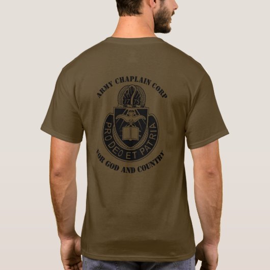 T-shirt d'Army Chaplain Corp (Dos)