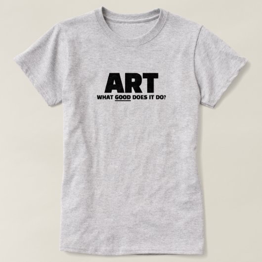 T-Shirt d'art (Design devant)