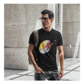 T-shirt d'art Abstrait avec une peinture Kandinsky