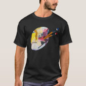 T-shirt d'art Abstrait avec une peinture Kandinsky (Devant)