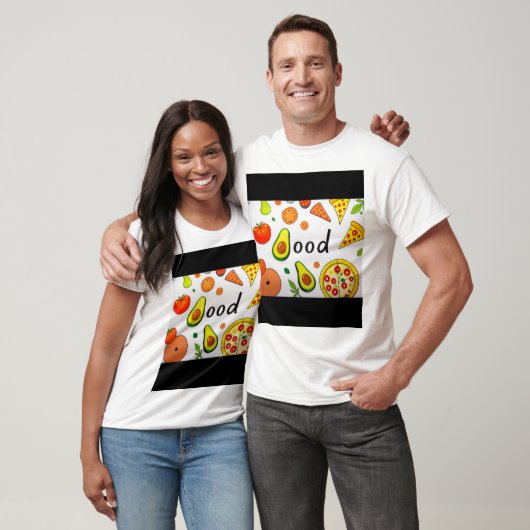 t-shirt d'art alimentaire (Unisexe)