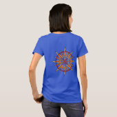 T-shirt d'art autochtone, T-shirt tribal spirituel (Dos entier)