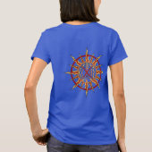 T-shirt d'art autochtone, T-shirt tribal spirituel (Dos)