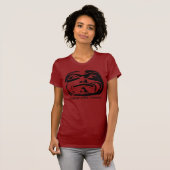 T-Shirt d'art autochtone Vancouver Organic Custom (Devant entier)