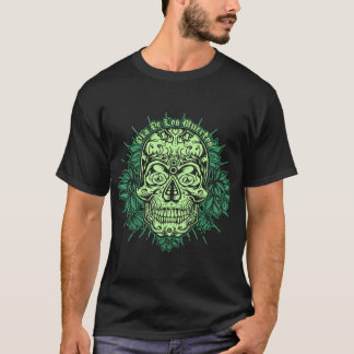 T-shirt d'art crâne