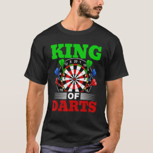 T-shirt Dart Darts Joueur Roi Des Dats 1