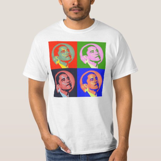 T-shirt d'art de bruit de Barack Obama (Devant)