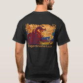 T-shirt d'art de dragon (Dos)