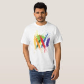 T-shirt d'art de GPCR (hommes) (Devant entier)