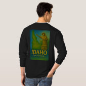 T-Shirt d'art de l'État de l'Idaho - (Dos entier)