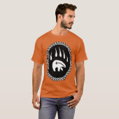 T-shirt d'art de l'ours tribal Bear Claw Tee - shi (Devant entier)