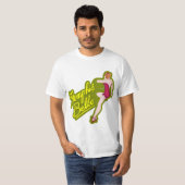 T-shirt d'art de nez (Devant entier)