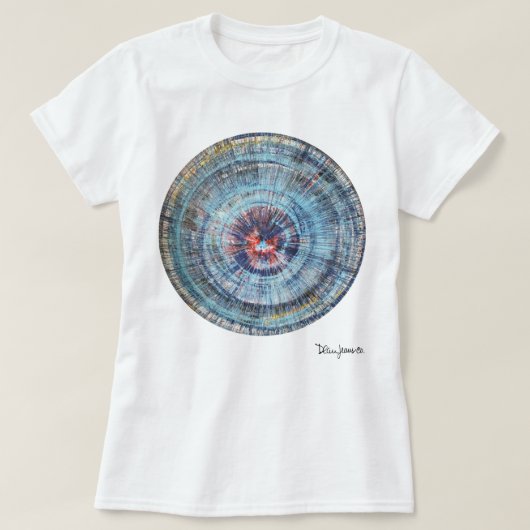 T-shirt d'art de rotation de rue (Design devant)