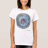 T-shirt d'art de rotation de rue (Devant)