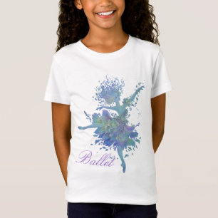 T-shirt d'art d'imaginaire - ballerine de l'aurore