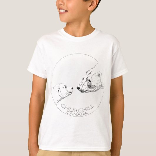 T-shirt d'art d'ours de chemise d'ours blanc de (Devant)