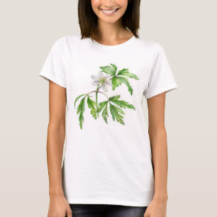 T-shirt d'art en bois peint