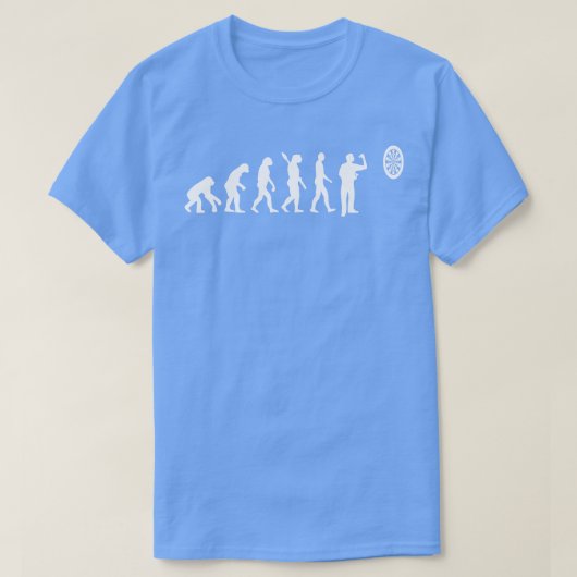 T-shirt Dart Evolution Du Singe À Dart King Drôle Cadeau (Design devant)