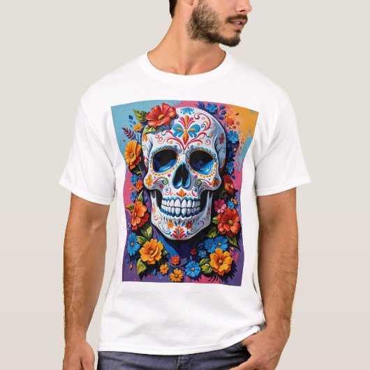 T-shirt d'art floral pour Creativ (Devant)