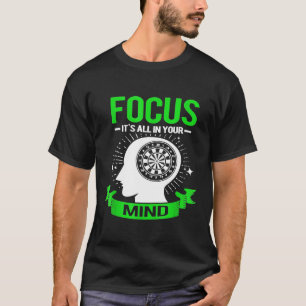 T-shirt Dart Focus Pour Les Champions Dart