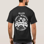 T-shirt d'art Grill Master Street (Dos)
