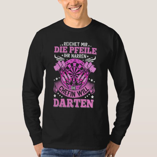 T-shirt Dart Lecteur Dart Dit Dartboard Dartboard Dartboar (Devant)