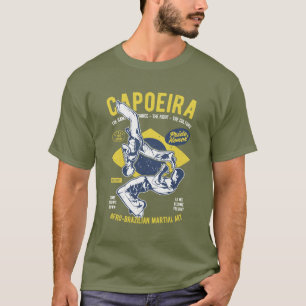 T-shirt d'art martial brésilien de la capoeira