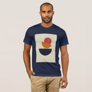 T-SHIRT D'ART MODERNE ET COLORÉ ABSTRAIT